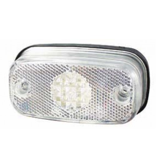 Clear 24V LED  Side Marker 016950